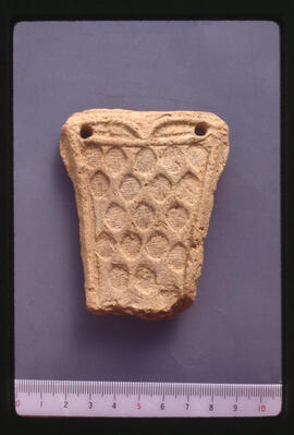 <N_LPB2-19> [Isin-Larsa Period: Early Second Millennium B.C.] Model of terracotta chariot